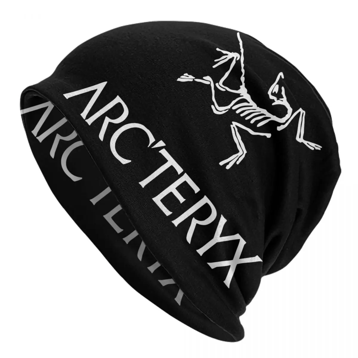 Arcteryx-gorro de punto para hombre y mujer, gorro de doble uso, estilo gótico, Unisex