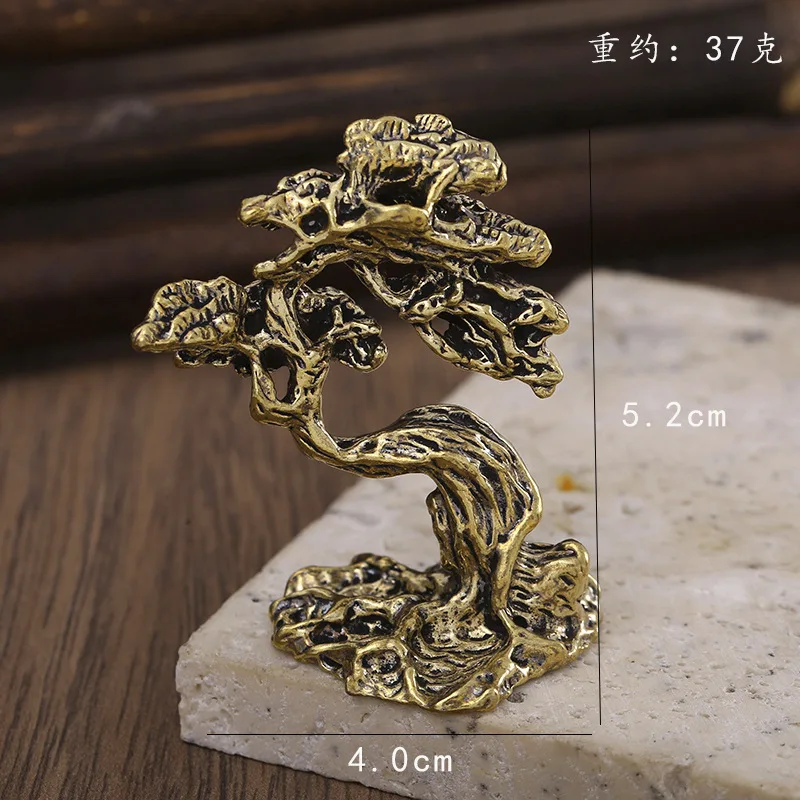 

Латунная мини-фигурка сосны