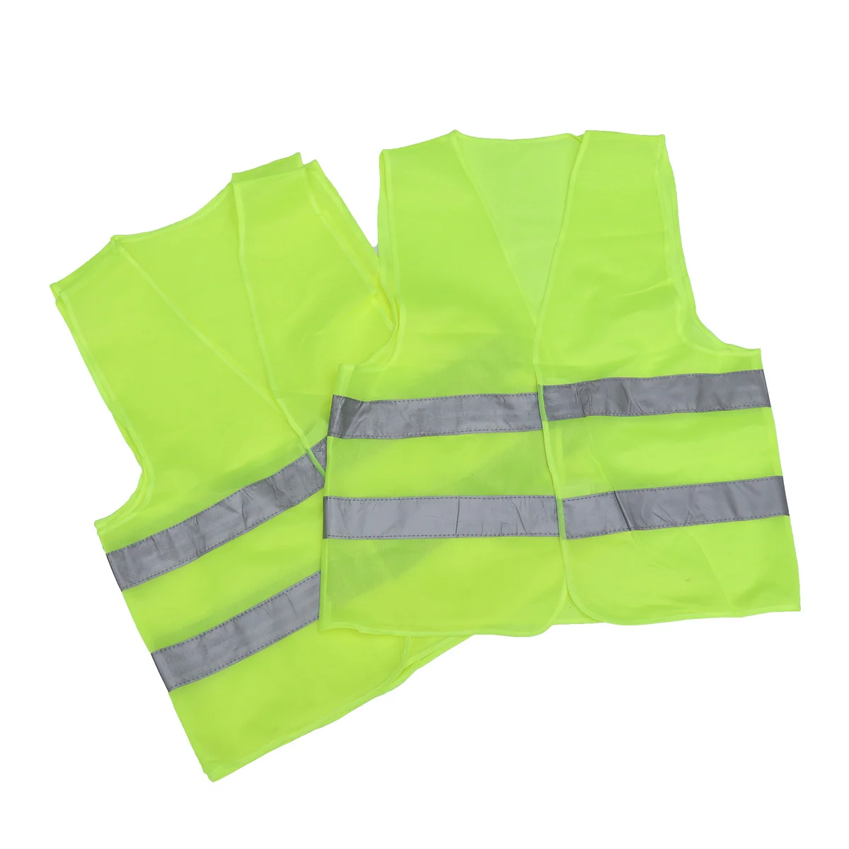 

4 PCS High Visibility Cycling Riding Vests Reflective Safety Vests Jackets for Outdoor Construction Work Safety Road Working