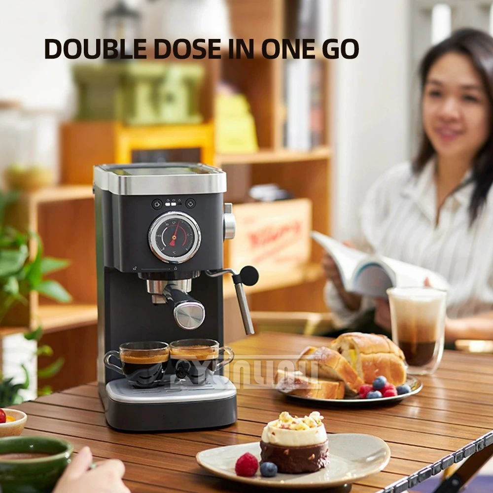 Бытовая кофеварка паровой вспениватель молока высокого давления