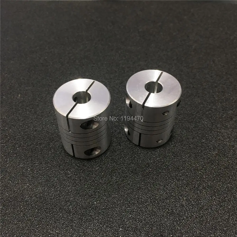 

2pcs Flexible Coupling BR 5mm to 12mm 5/6/6.35/8/10/12.7mm D25 L30 CNC Stepper Motor Shaft Coupler 3D Printer Encoder Connector