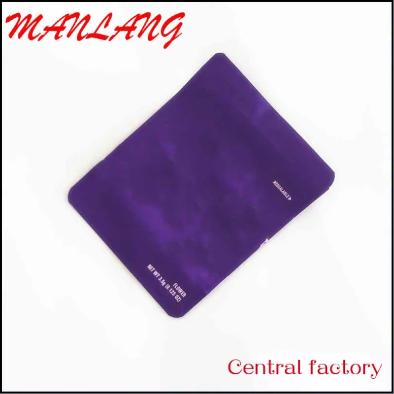 Пакет с молнией из майлара принтом на заказ