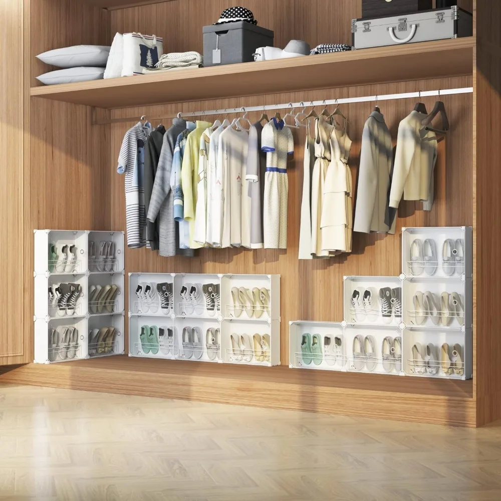 Тонкая стойка для обуви узкий шкаф хранения прозрачная дверь шкафа защиты от