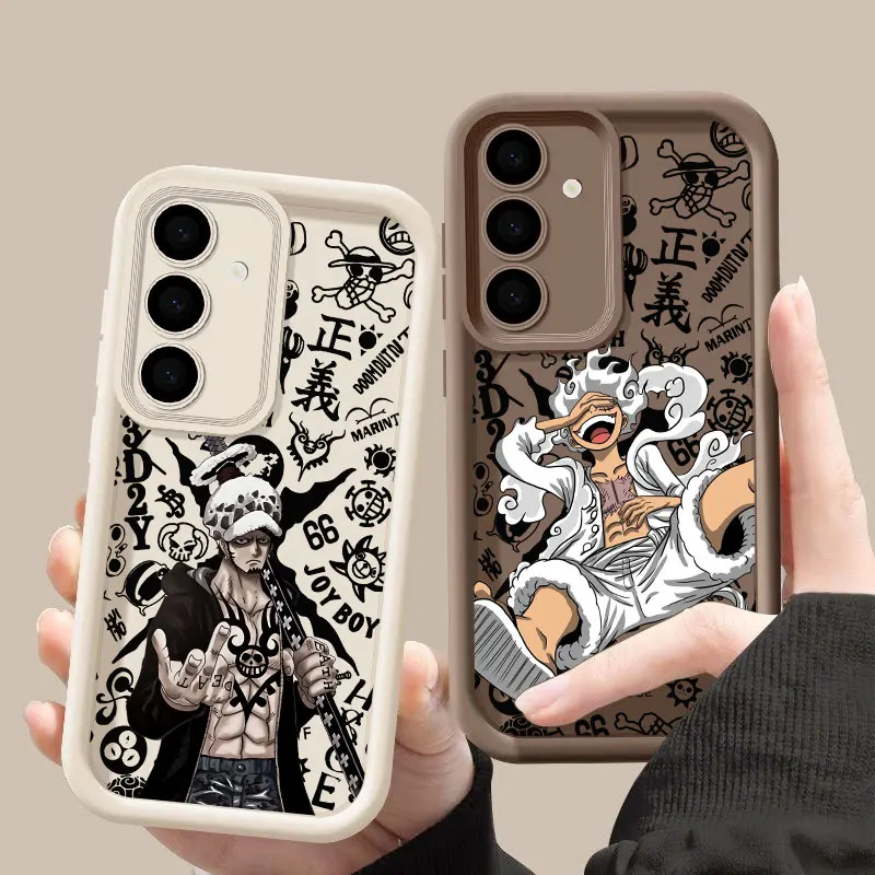 Фото Чехол O-One Pieces Luffys Zoros Anime S26 Ultra для Samsung Galaxy S26 S25 S24 S22 S23 Ultra S21 Plus S20 S25 FE Защитный чехол №1