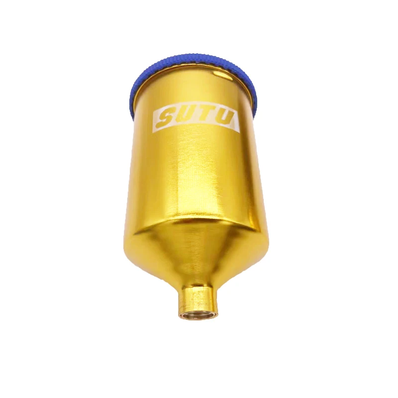 

SUTU GTI PRO GFG TTS Пистолет-распылитель Чашка 600 мл Пистолет-распылитель Замена аксессуаров 1 шт. Алюминиевый распылитель Чашка для краски Горшок Профессиональный