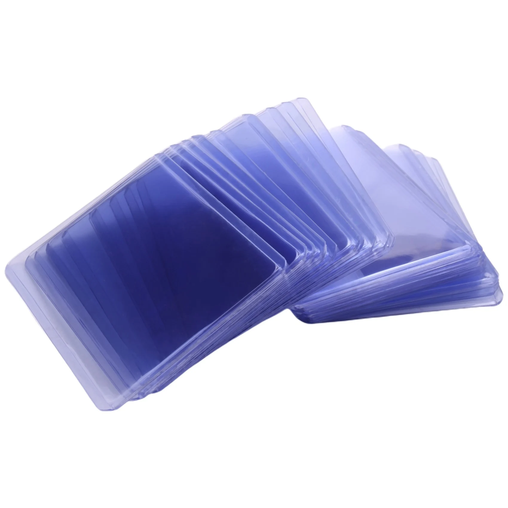 

120 PCS Card Sleeves Hard Plastic Card Sleeves for Baseball Card Protective Card Holder for Trading Cards 3 x 4 Inch