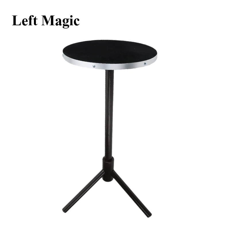 

Round Magician Table Magic Tricks Magic Table Wooden Base Magia Accessories Stand-Up Stage Illusions Gimmick Props Easy To Carry