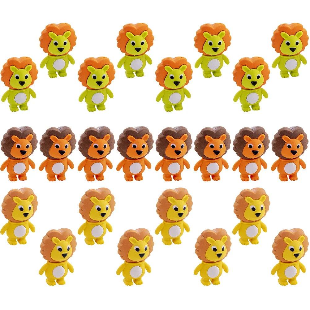 

Children's Products Household Kids Erasers Multi-function Wear-resistant Mini Portable Lion Shaped