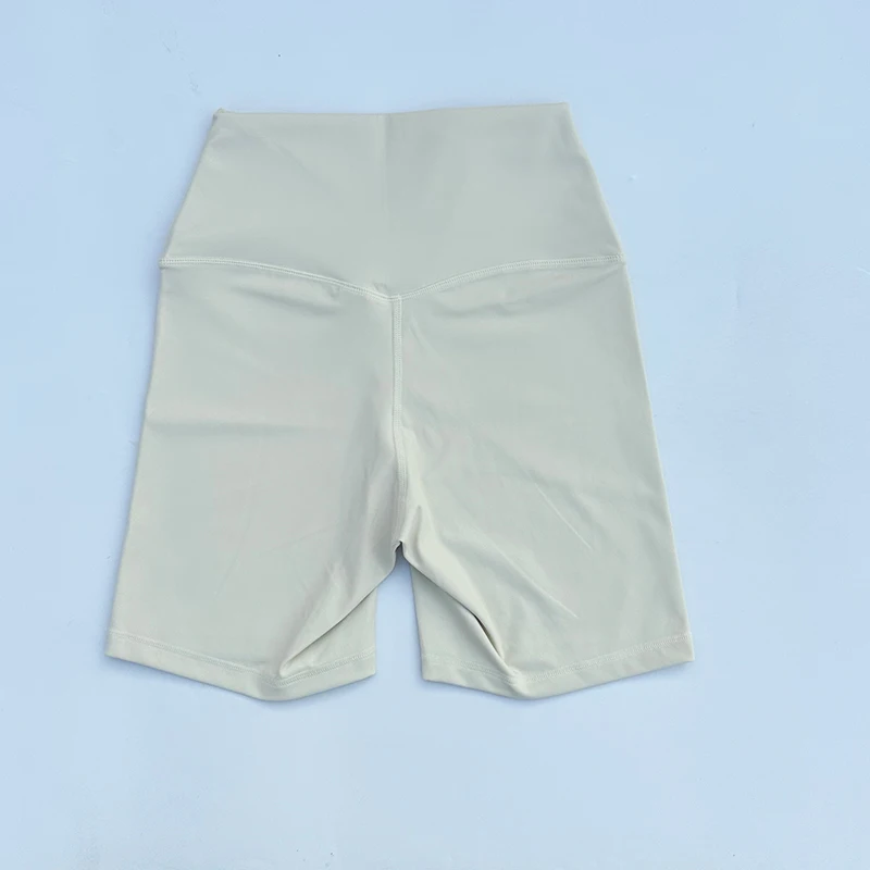 Luluwomen Sports Shorts High Waist Yoga Shorts Slim Fit Butt Lift Gym Running High Elastic Leggings Custom LULULogo