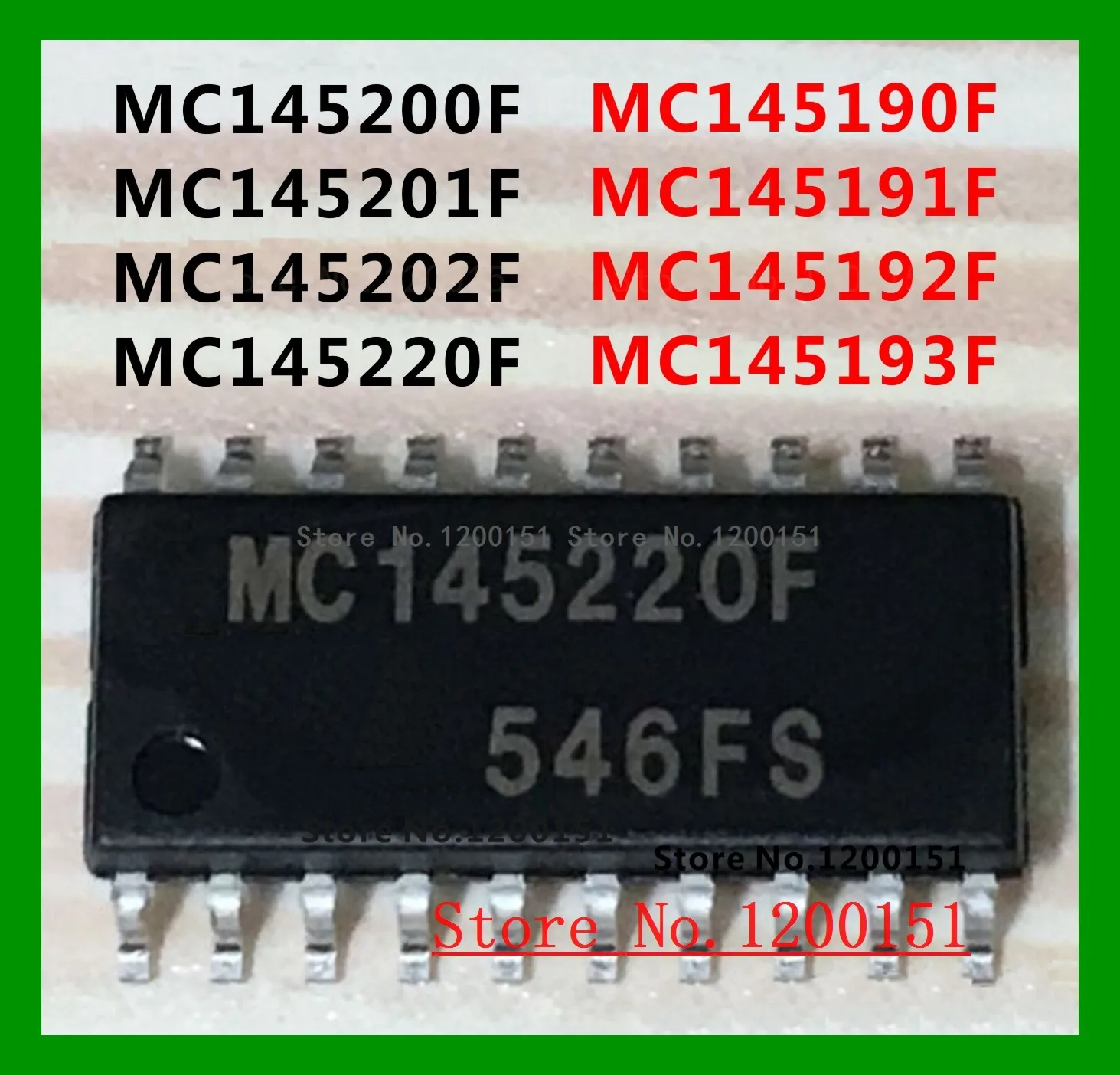 MC145200F MC145201F MC145202F MC145220F MC145190F MC145191F MC145192F MC145193F SOP-20 5,2 мм