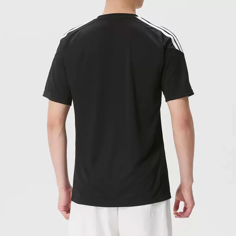 Фото Мужская футболка Adidas TIRO26L JSY M с коротким рукавом, новая летняя коллекция 2026, повседневный стиль, KB1348-KB1350 №4