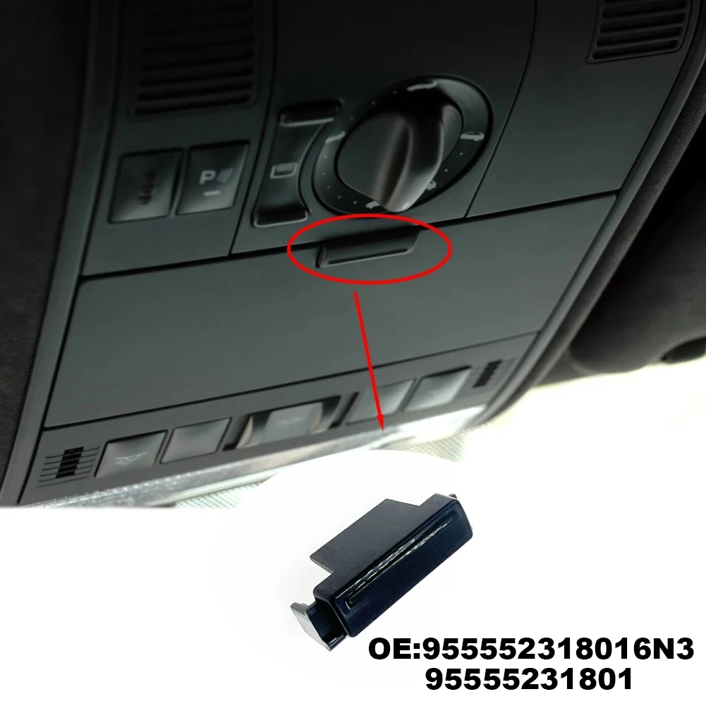 

95555231801 для Porsche Cayenne 2003-2010, чехол для очков, кнопка переключения, кнопка перчаточного отделения, переключатель верхнего света на крыше