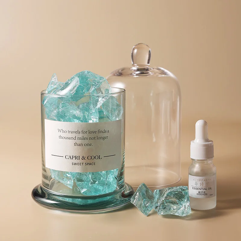 

Aromatherapy Indoor Spar Fragrance Crystal Diffuser Stone Aroma Essential Oil Incense Wedding Souvenir Birthday Gift Set