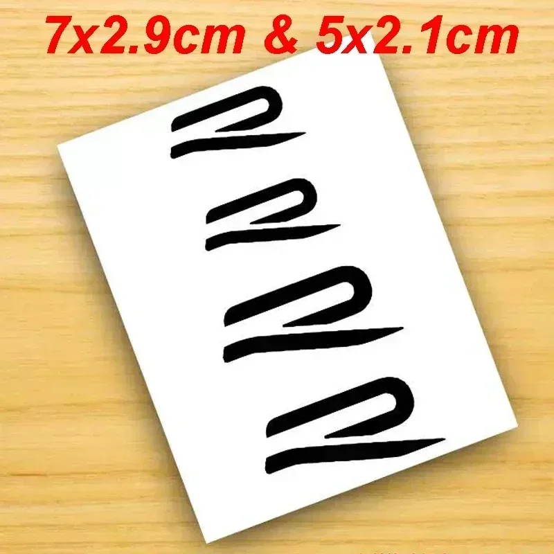 

4 шт. виниловые наклейки на тормозной суппорт автомобиля для Volkswagen VW Rline R Line Golf 3 5 7 Polo Passat GTI Bora Jetta, наклейки на колеса автомобиля