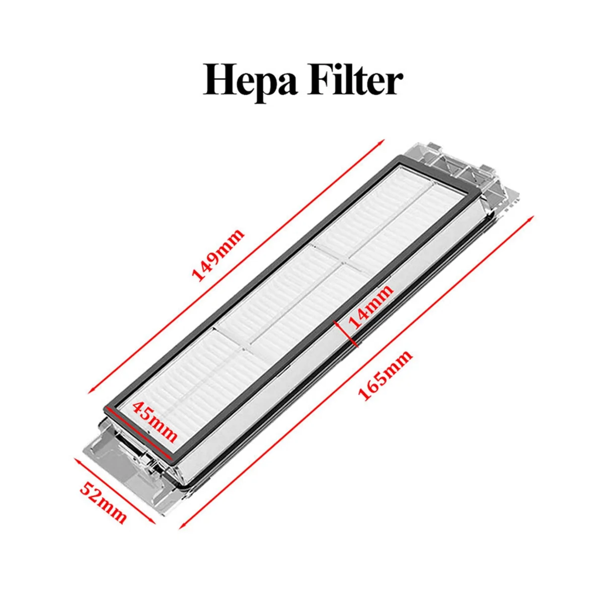 

For 1S HEPA Filter Side Brush Main Brush Vacuum Cleaner S50 S5 Max Vacuum Cleaner Accessories