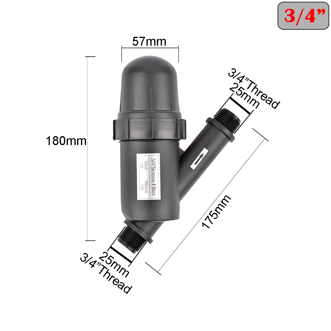 

Сетчатый фильтр 120 mesh 3/4 дюйма для IBC Ton Barrel