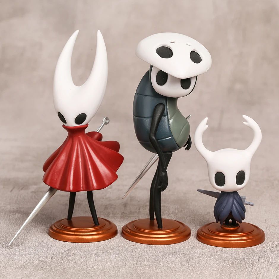 

Figuine Hollow Knight Hornet Quirrel Collection Figure Doll For Boys Girls Gift 3-pack