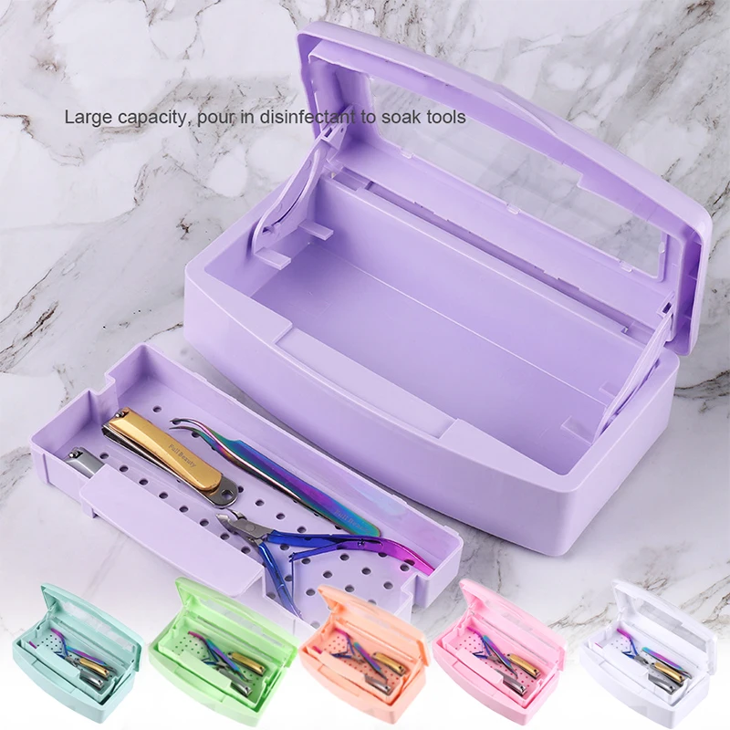 

Nail Art Sterilizer Box Sterilizer Nail Art Sterilizer Box For Steel Metal Pliers Tweezers Equipment Cleaner Storage Tool