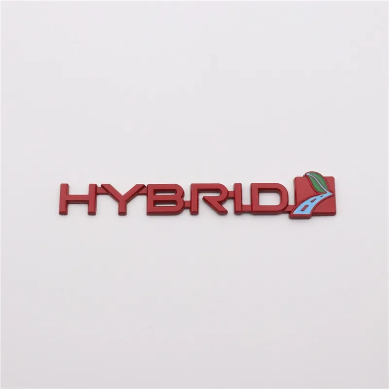 Металлическая наклейка на задний багажник автомобиля для Toyota HYBRID Logo RAV4 Reiz Aygo CHR