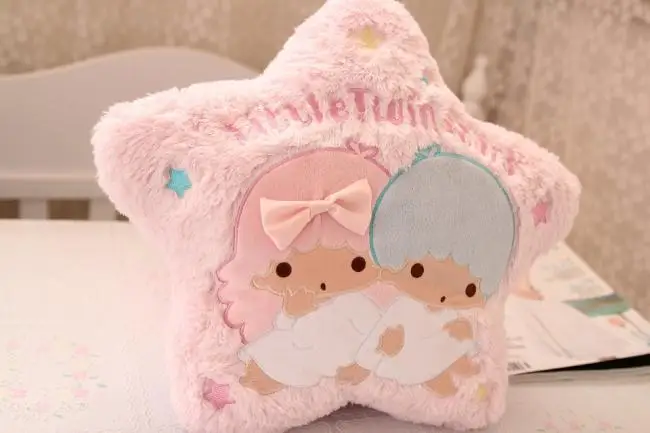 Sanrioed My Melody Cinnamoroll плюшевые кавайные подушки конфеты Звезда Подушка Ins голова