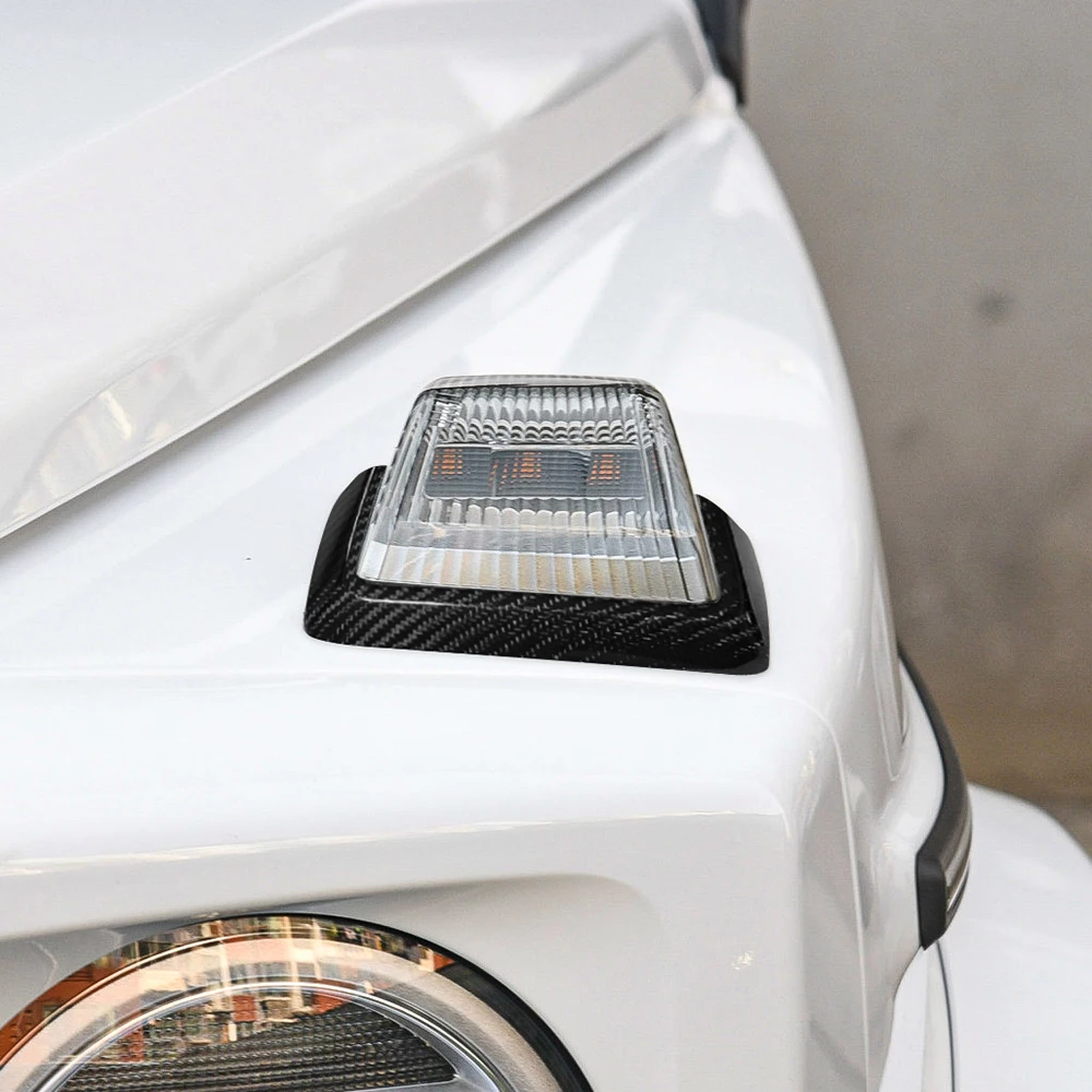 Передняя сторона капота двигателя из сухого углеродного волокна для Мерседеса