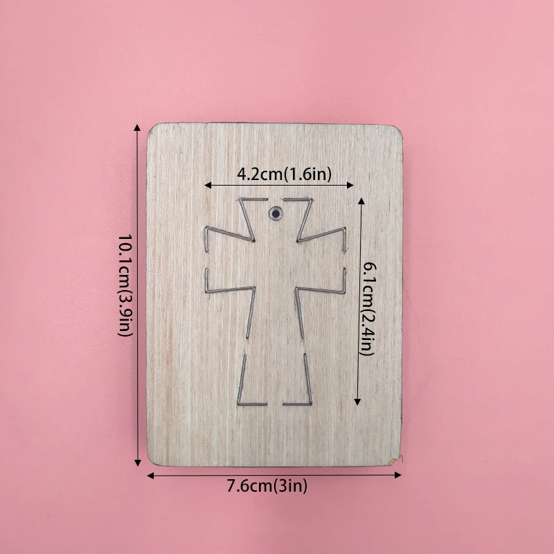 

Cross Earring Wood Cutting Dies Compatible with Most Machines