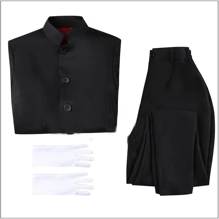 Аниме Мстители Костюм Сано Манджиру Косплей Униформа Ханагаки Такемичи Черный