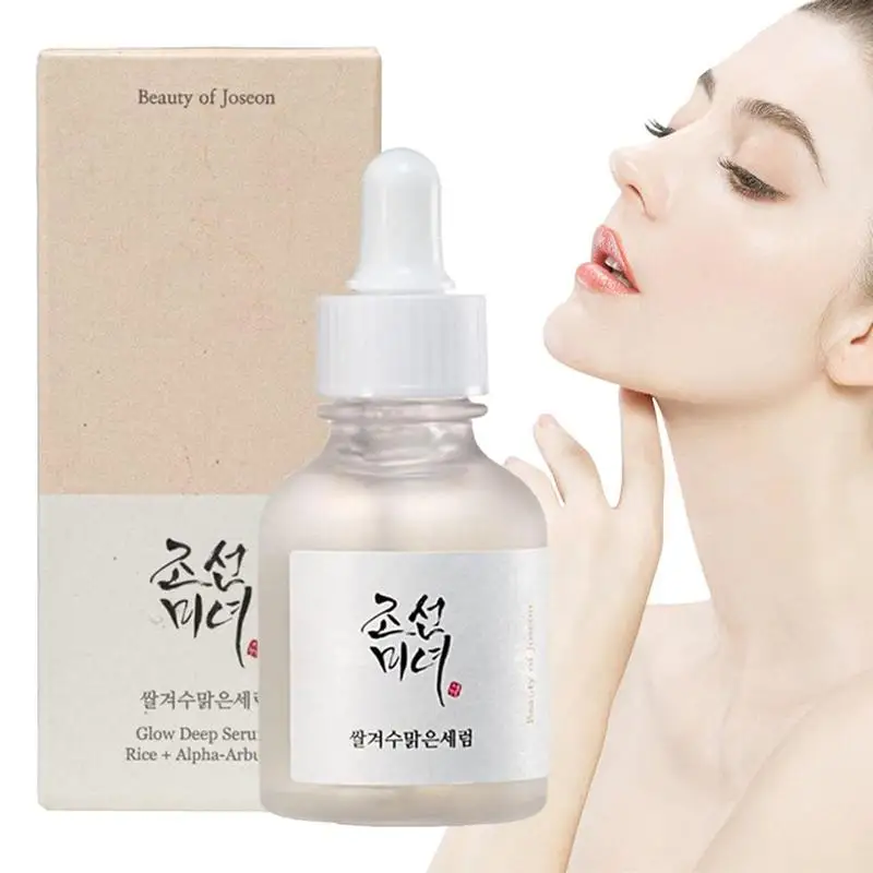 

Skin Lightening Glow Deep Serums Face Dark Spots Brightening Essence 30ml Skin Repair Essence Moisturizer For Women Sunscreen