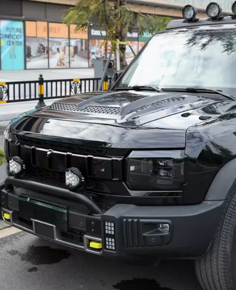 Наклейки декоративные для JETOUR Traveler T2 модифицированные капота двигателя имитация