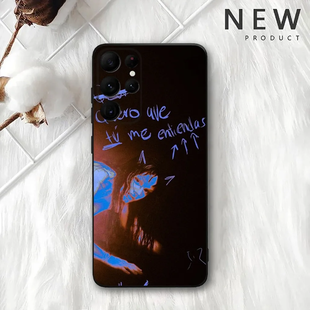 Чехол для телефона Spanish Singer R-Rosalia Samsung Galaxy A20 A21s A22 A31 A32 A52 A53 A72 73 A80 A91 Soft Black Cover