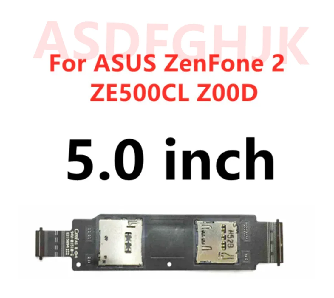 Оригинал для ASUS zenfone 2 Z00D полоса карт в сборе ZE500CL слот SIM-карты кабель