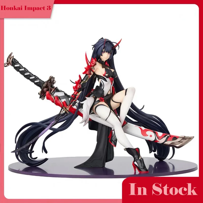 

Фигурка экшн-фигурки Honkai Impact 3 Райден Мэй, ПВХ фигурки, статуэтка киана каслана, Коллекционная модель, кукла, игрушки, подарки для детей, 25 см