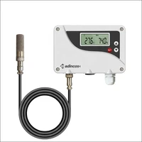 mth800wall type smart digital high temperature and humidity transmitter with seperate 120degc stainless steel sensor
