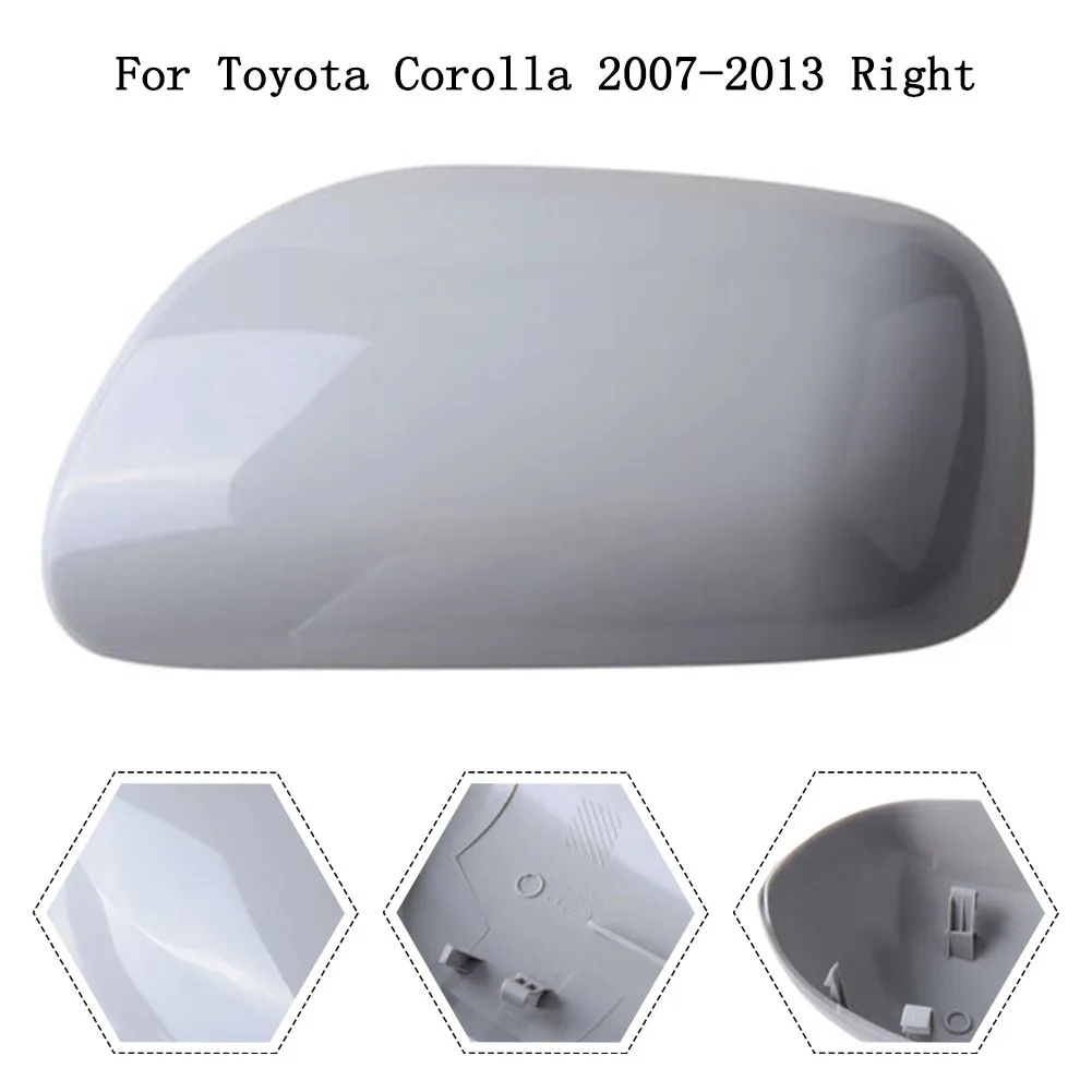 

Right Passenger Side Door Wing Mirror Cover Cap For Toyota Corolla 2007-2013 Right Rear View Mirror Covers 87915-02910