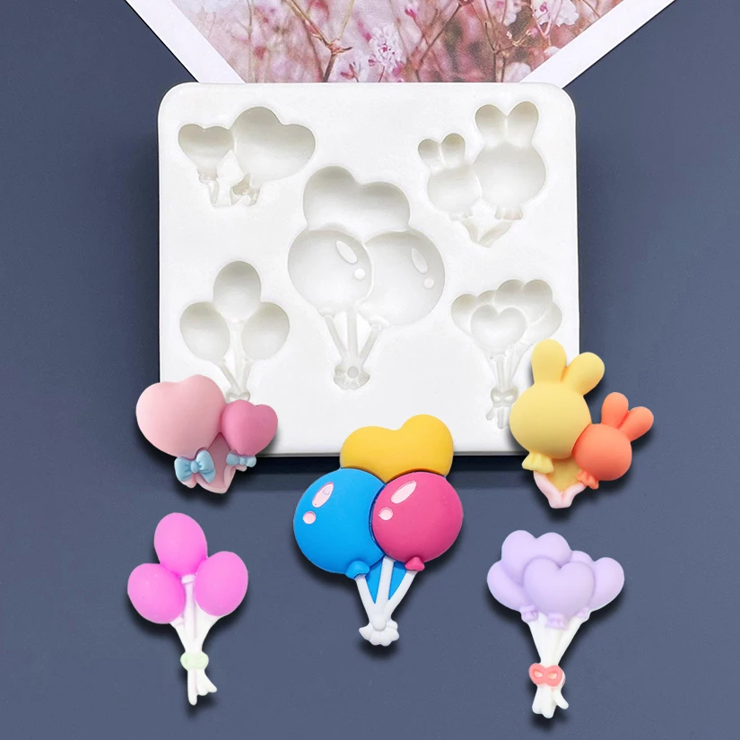 

Форма для выпечки HANDLIFE сердце и воздушные шары silicone