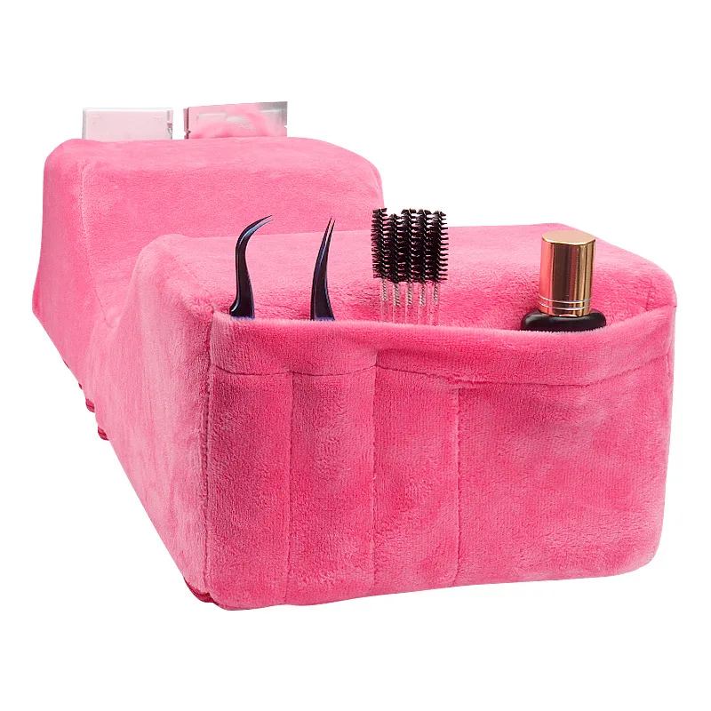 Professional Lash Pillow Neck Support Eyelash Pillow Soft Grafting Eyelashes Memory Foam Eyelash Extension Pillow Makeup Salon