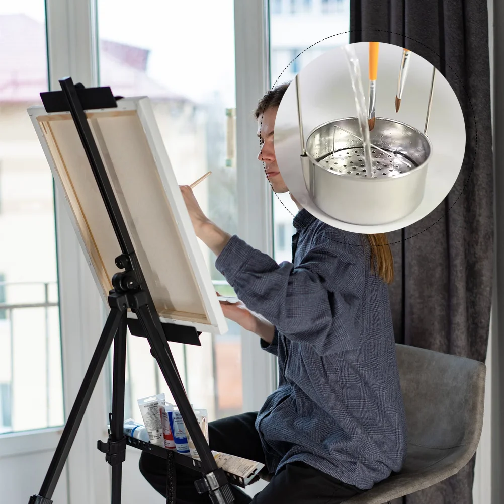 Держатель кисти для мытья носа шайба масляная живопись контейнер инструмент