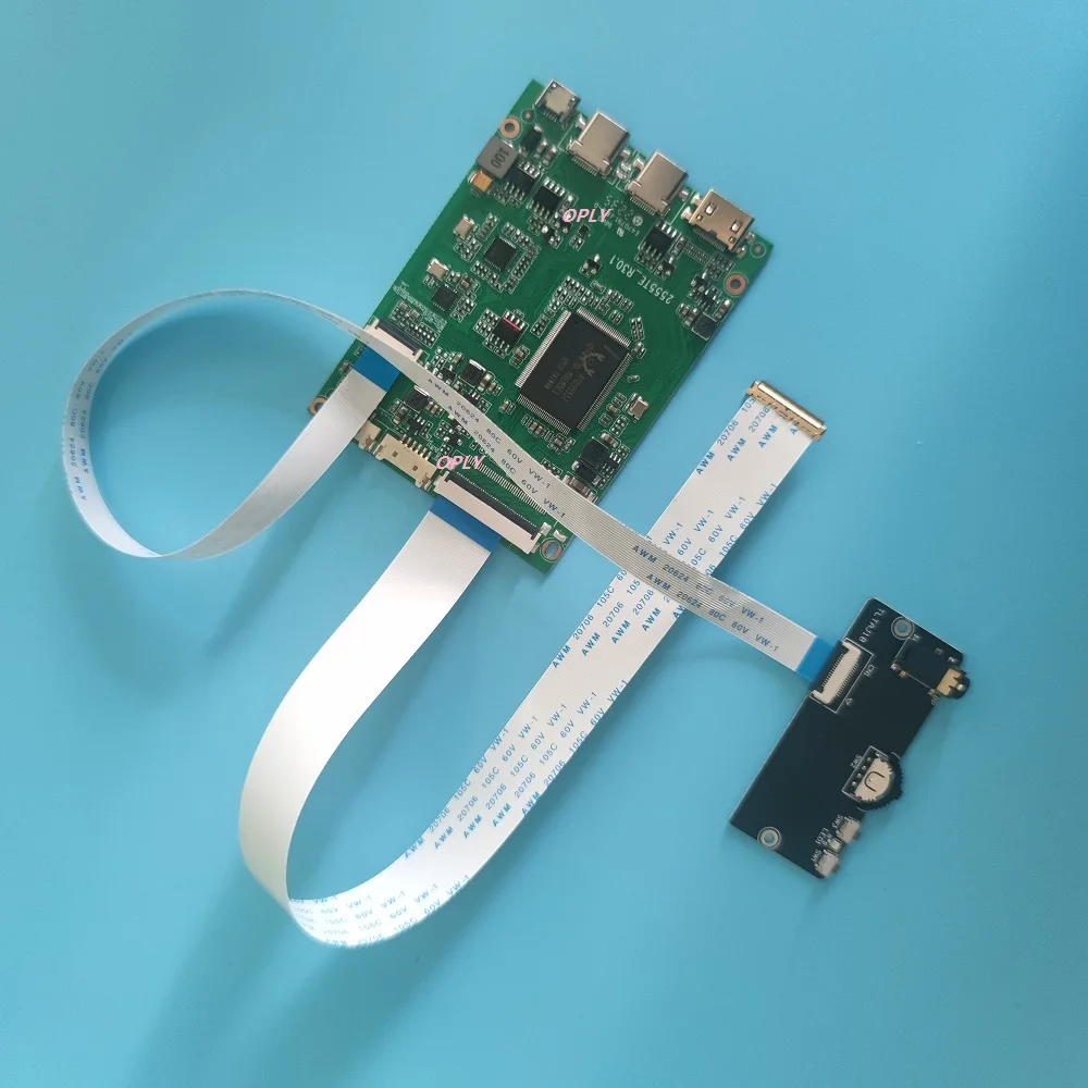 

Kit for LP133QH1-SPA1 LP133QH1-SPA2 LQ133T1JX04 2560X1440 LED screen Micro USB Type-C Mini HDMI-compatible EDP Controller board