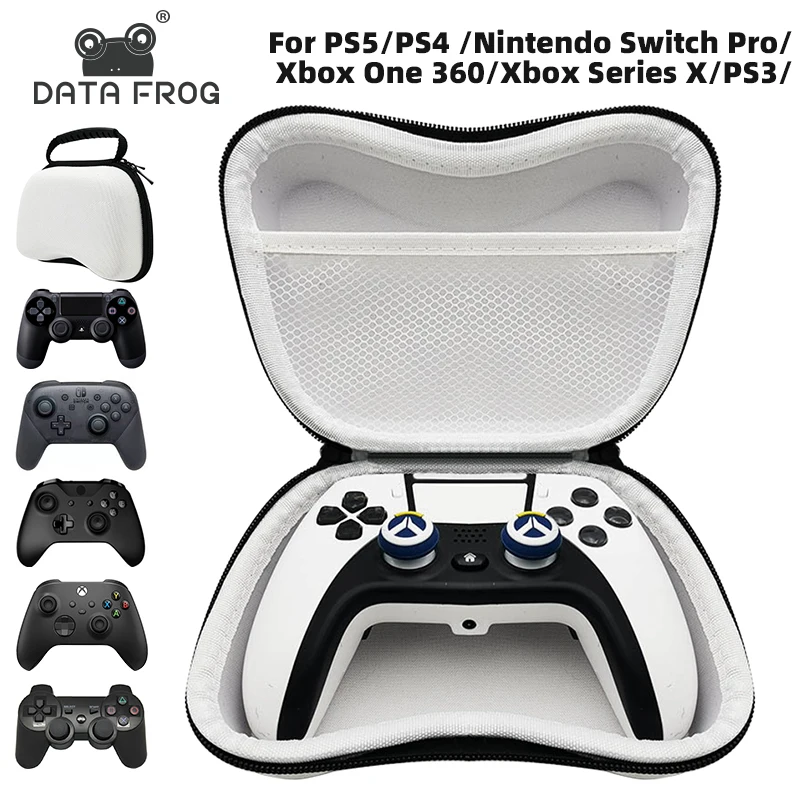 Жесткий чехол DATA FROG для PS5/PS4 защитный джойстика контроллера Switch Pro сумка хранения