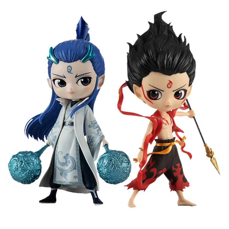 

Оригинальные фигурки BANDAI Qposket Nezha: Born of The Demon, аниме фигурки Ne Zha, Коллекционная модель, игрушка, подарок для детей
