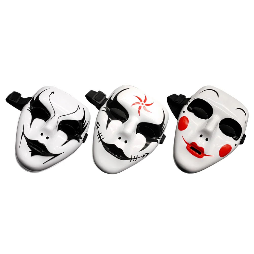 

3pcs Halloween Cosplay Masks Costume Mask for Masquerade Stage Performance
