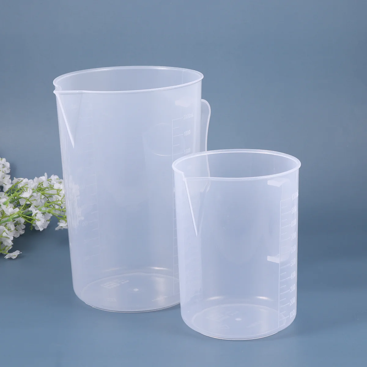 

Measuring Cup Jug Graduated Measurements Incups Jar Containers Small Large Clear Scalemeasurement