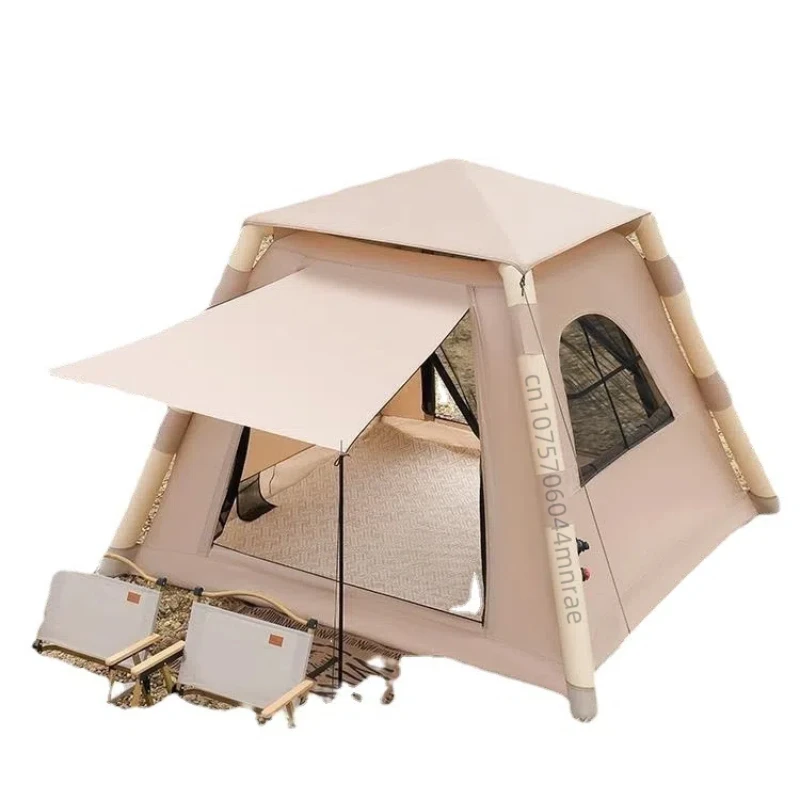 Портативная надувная палатка для кемпинга на открытом воздухе ...
