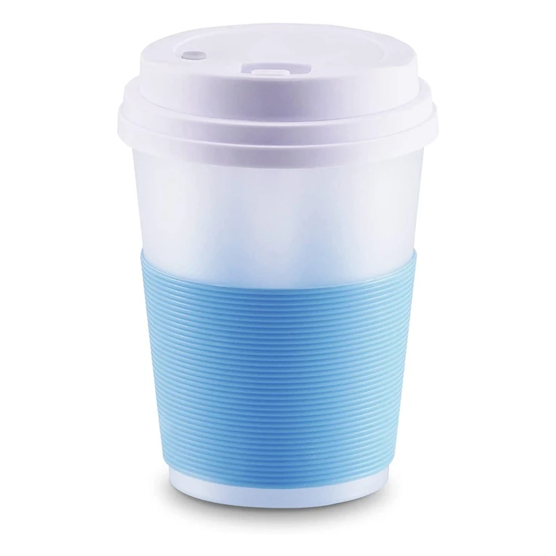

Coffee Cup USB Humidifier, Air Moisturizing, Replenishing Water And Cooling, 7-Color Led Portable Humidifier For Cars