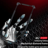 metal bumper shockproof case for samsung s21 ultra s20 fe s21 plus case aluminum metal frame back cover note20 ultra note10 plus