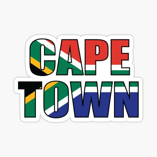 Южноафриканская ZA Antelope флаг со слонами наклейка на карту виниловые аксессуары