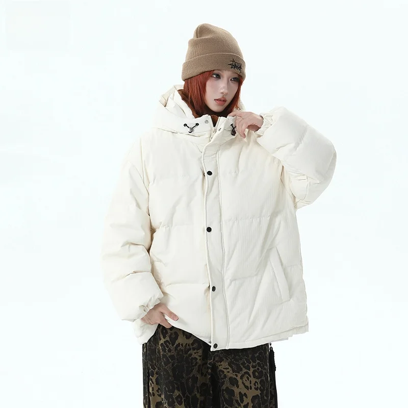 Пуховик Senma мужской и женский одинаковый утолщенный 90-й белый утиный пух