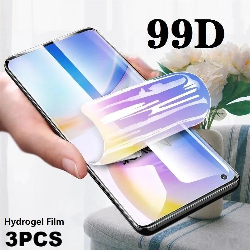 

3 шт. для Vivo V23 V25 S12 S15 Pro 5G Гидрогелевая пленка HD полная защитная пленка для экрана