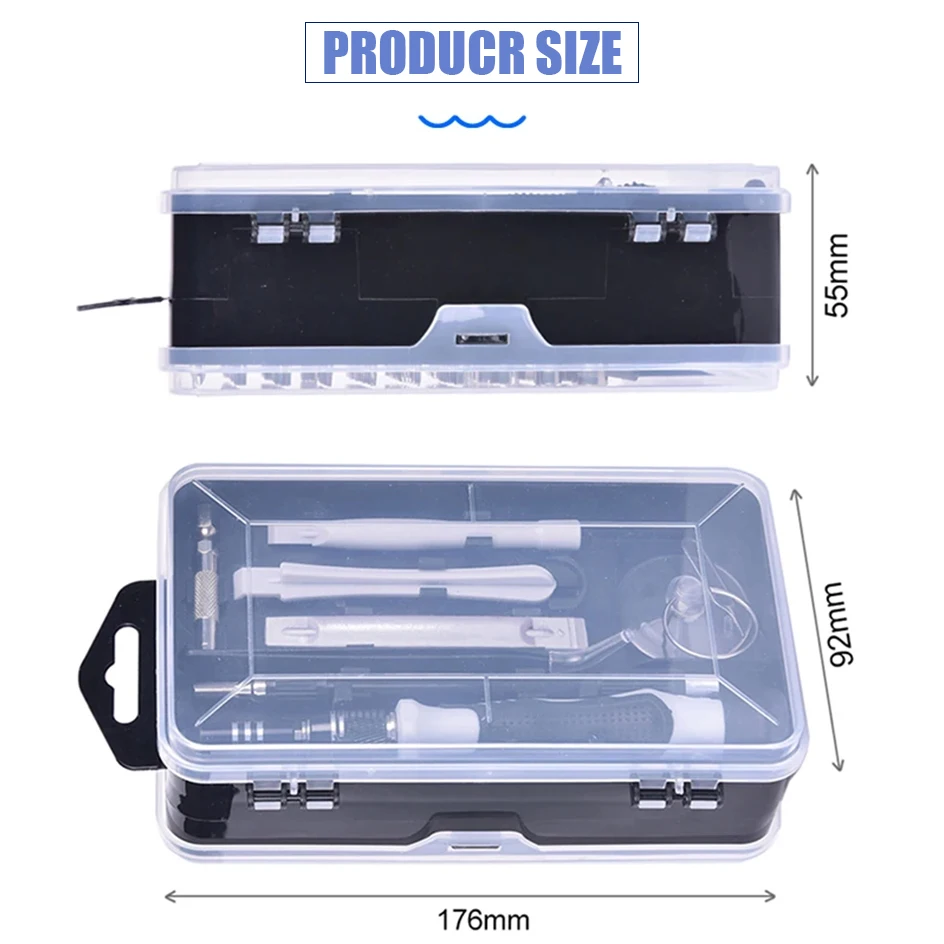 Набор прецизионных отверток 115 в 1 магнитные мини-гайки биты многофункциональное