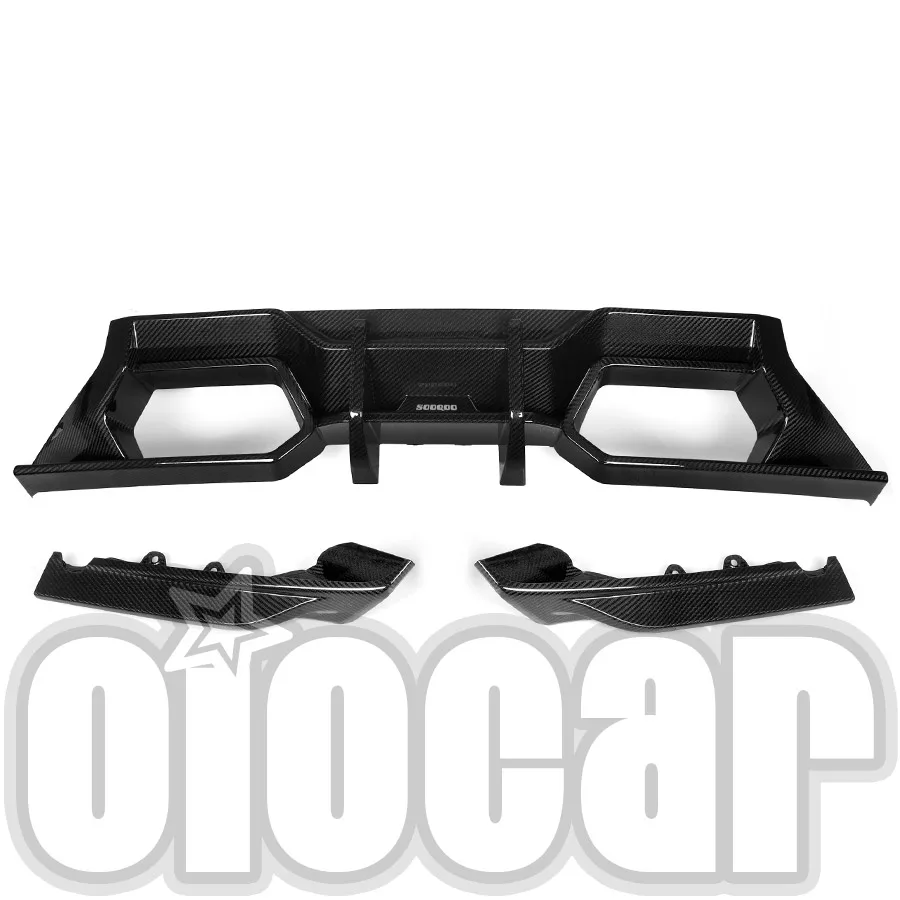 Комплект Заднего диффузора oiomotors SQ из сухого углеродного волокна для BMW G87 M2